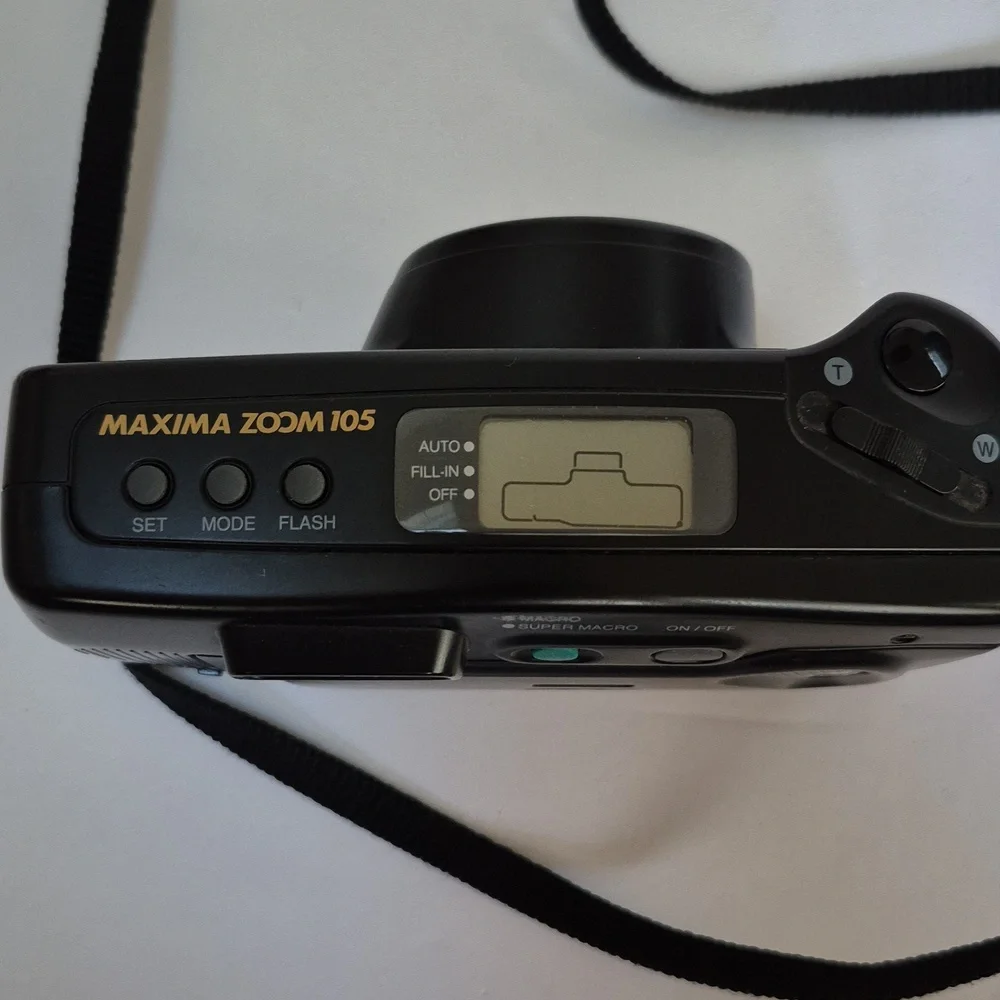 Samsung Maxima Zoom 105 Black 35mm Film Camera